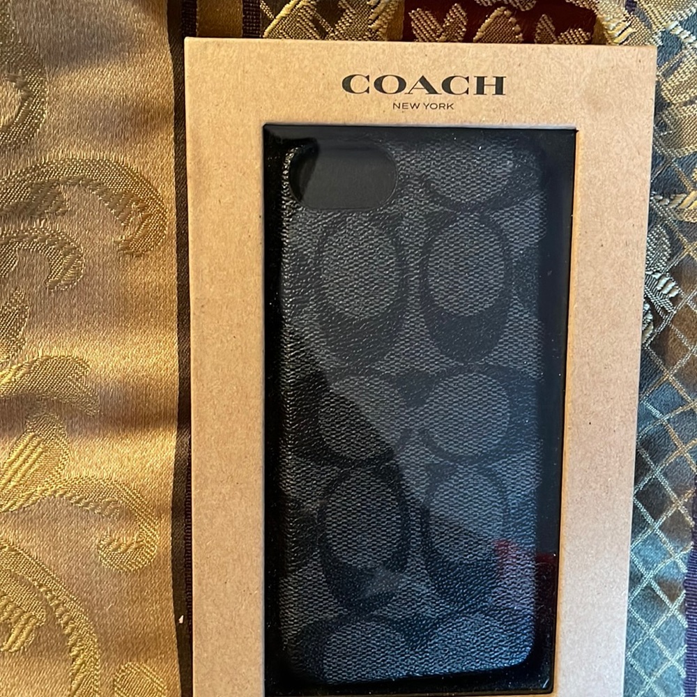 Coach iPhone Case (fits 7, 8, 6S)